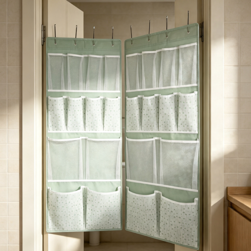 2-Pack 12-Pocket Door Organiser with Pouches