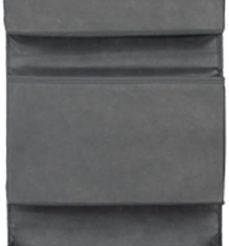 Over-Door Organiser with Storage Bins, Grey